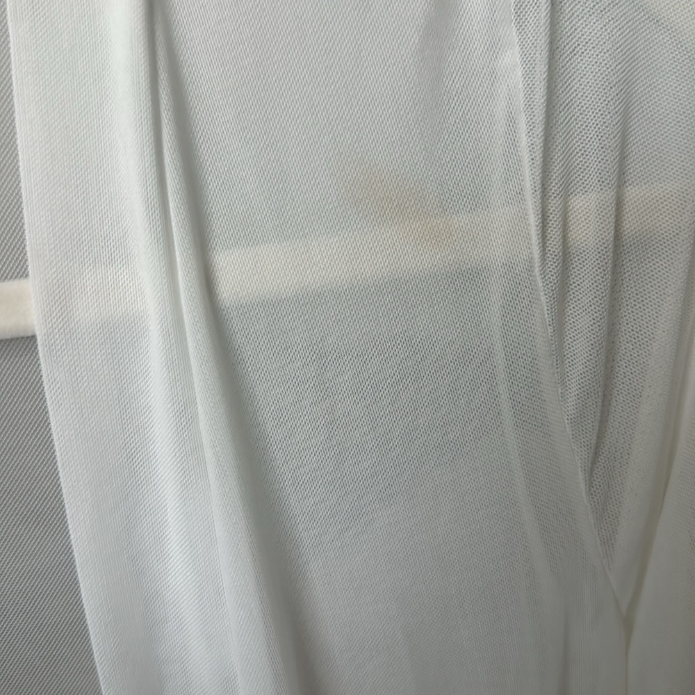 Amazon White Sheer Robe - Picture 2 of 3